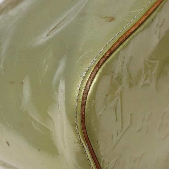 LOUIS VUITTON Monogram Vernis Houston Hand Bag Gris M91053 - Picture 15 of 16